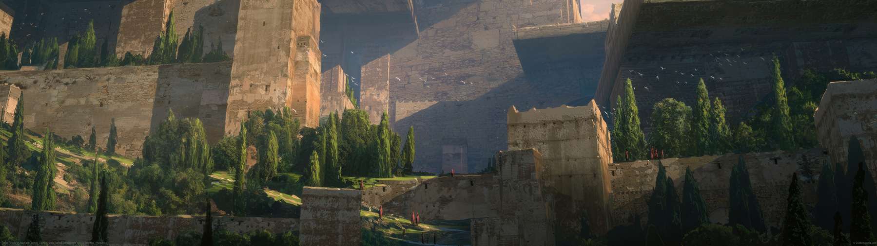 Great Temple ultrawide wallpaper