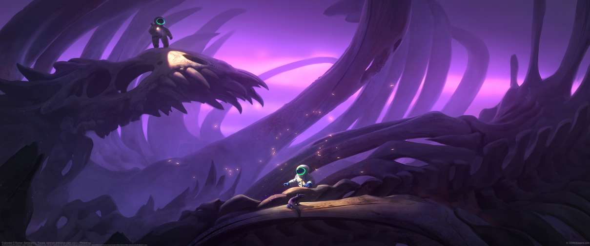 Explorers ultrawide wallpaper