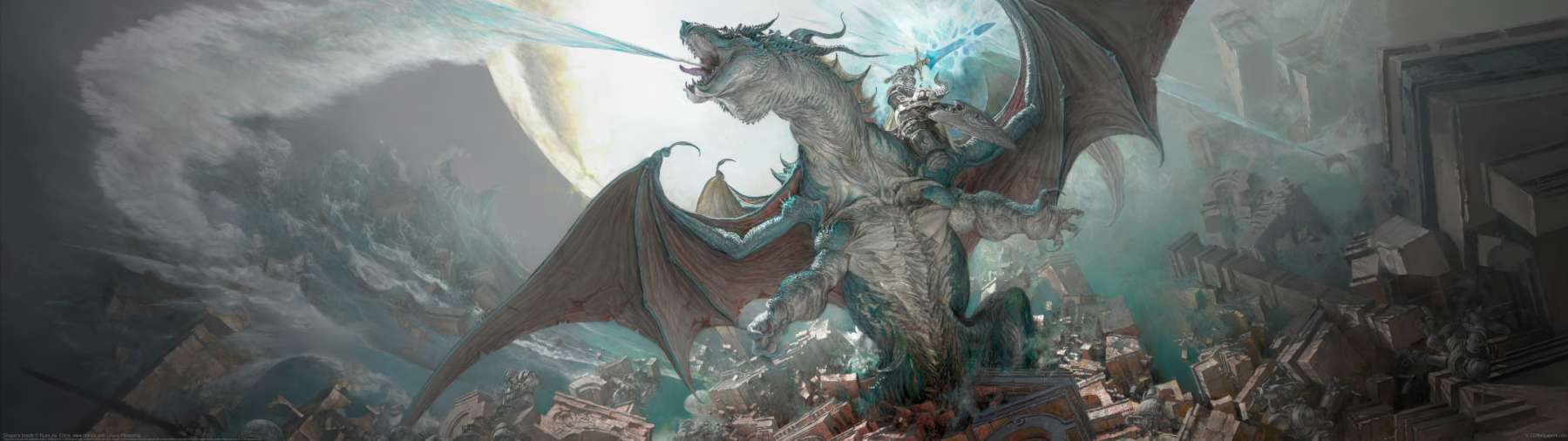 Dragon's breath ultrawide wallpaper