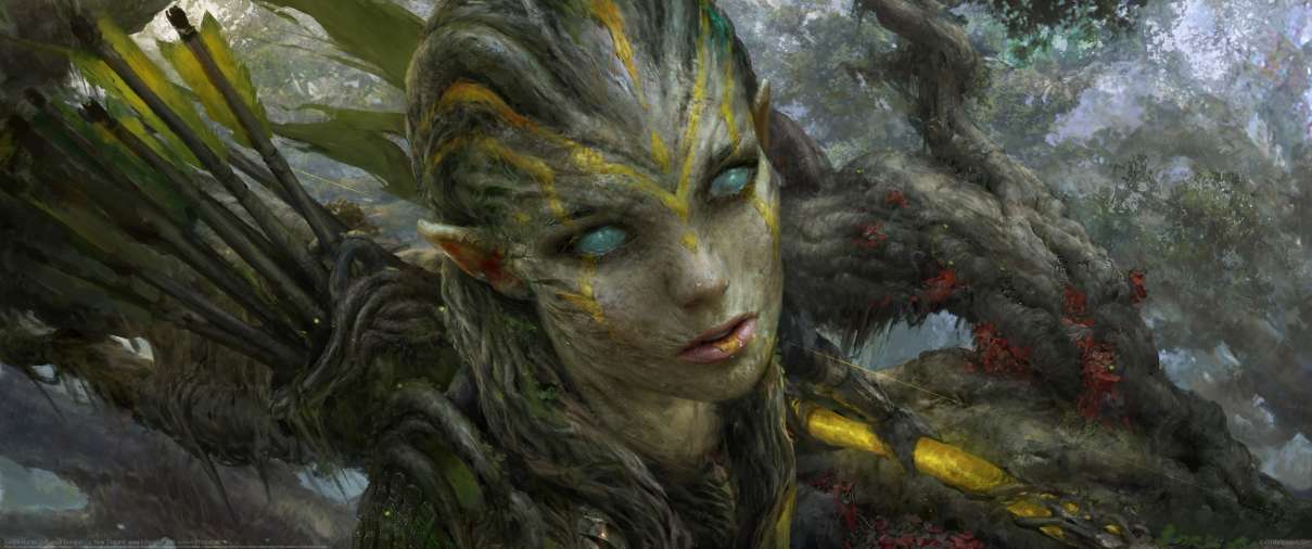 Jungle Hunter ultrawide wallpaper