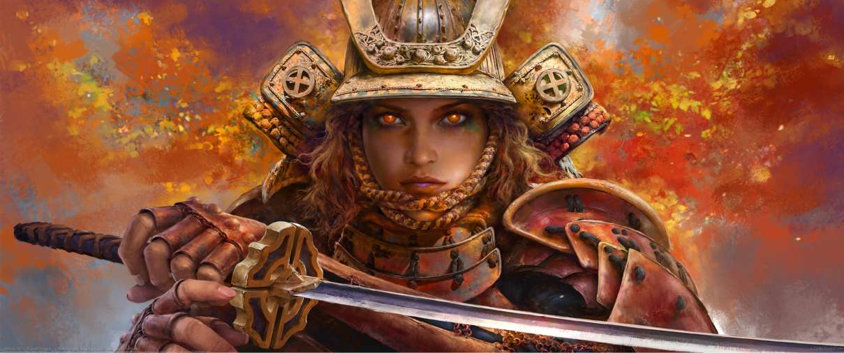 Samurai Girl ultrawide wallpaper