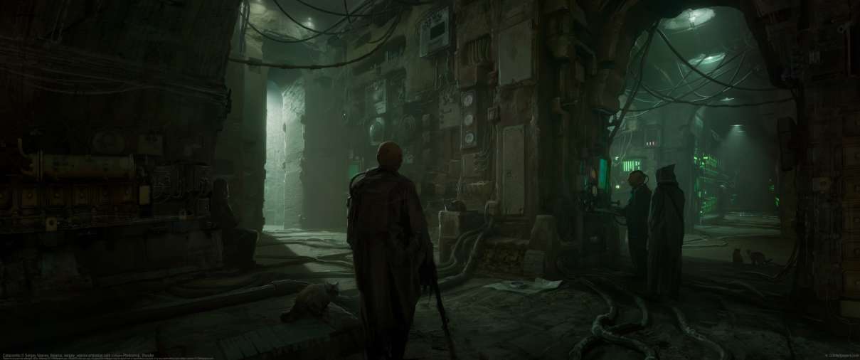 Catacombs ultrawide wallpaper