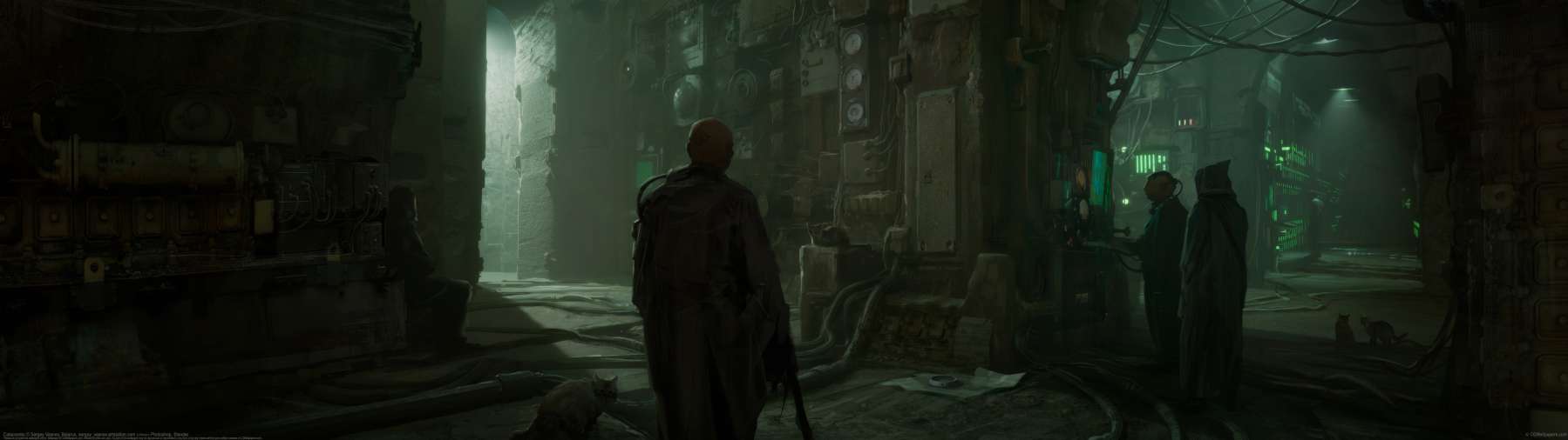 Catacombs ultrawide wallpaper