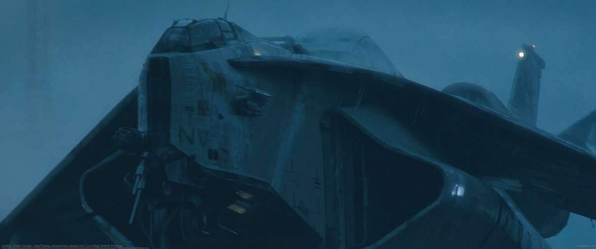 Landing ultrawide wallpaper