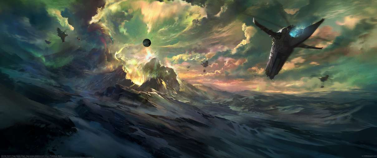 Into the Void ultrawide wallpaper