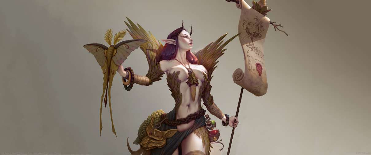 Liria, Queen of Harvest ultrawide wallpaper