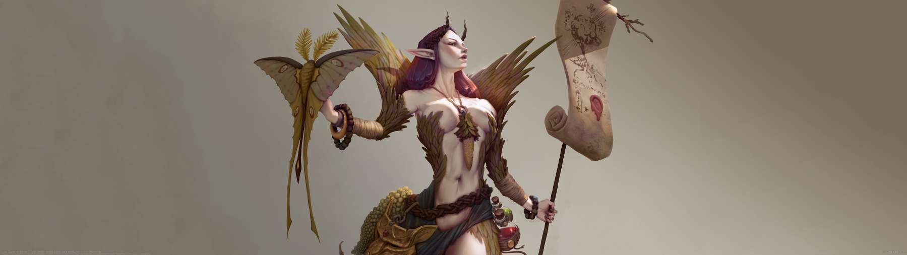 Liria, Queen of Harvest ultrawide wallpaper