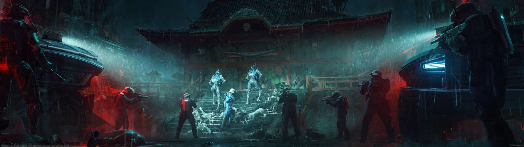 Last Sentinel - The Shrine ultrawide wallpaper