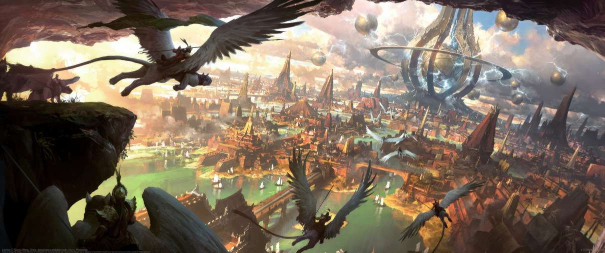 Journey ultrawide wallpaper