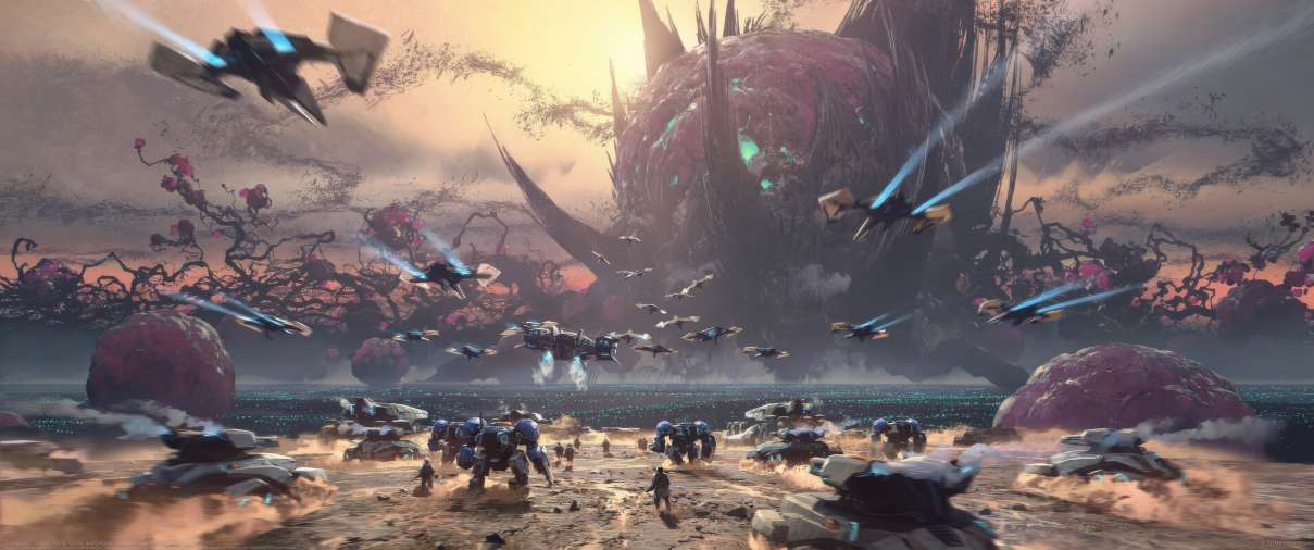 Entropy 6 ultrawide wallpaper