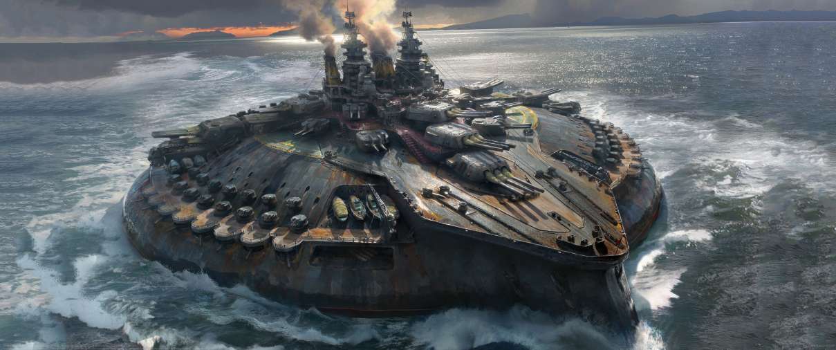 Thunder Fleet ultrawide wallpaper