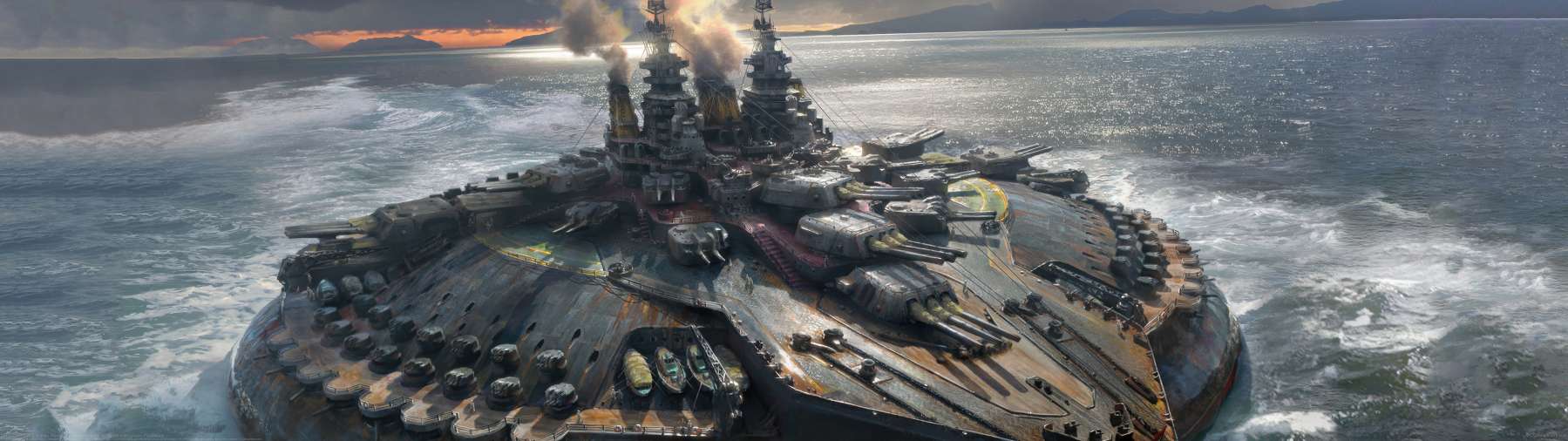 Thunder Fleet ultrawide wallpaper