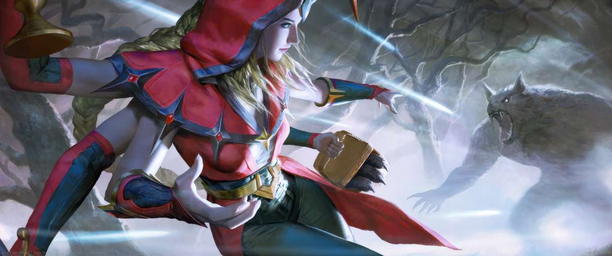 Arena of Valor Kahlii skin ultrawide wallpaper