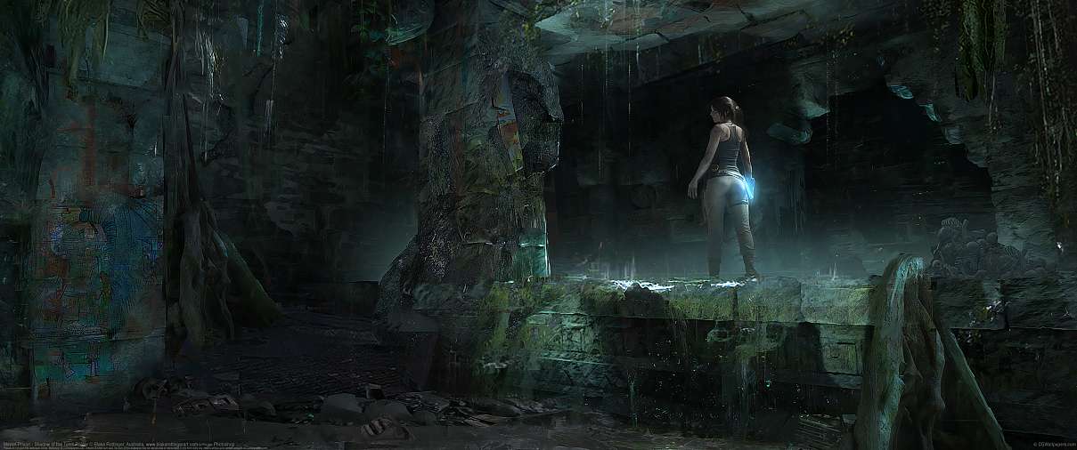 Mayan Prison - Shadow of the Tomb Raider ultrawide wallpaper