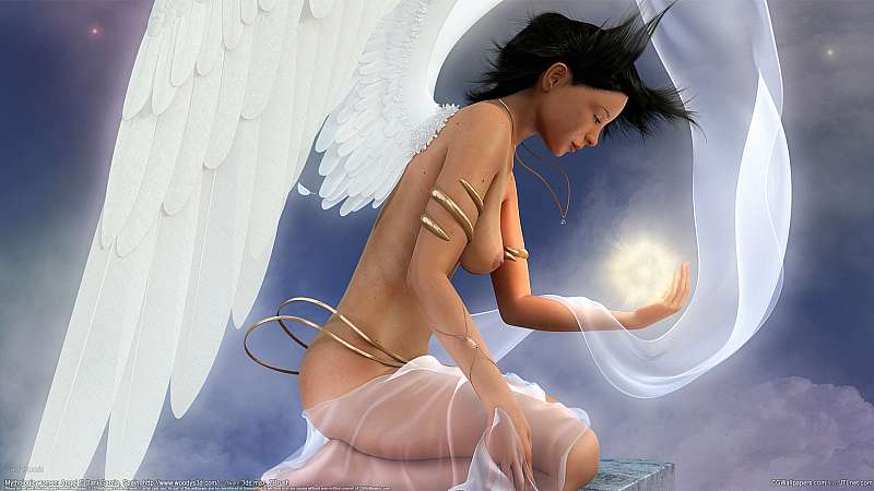 Mythologic women: Angel wallpaper or background