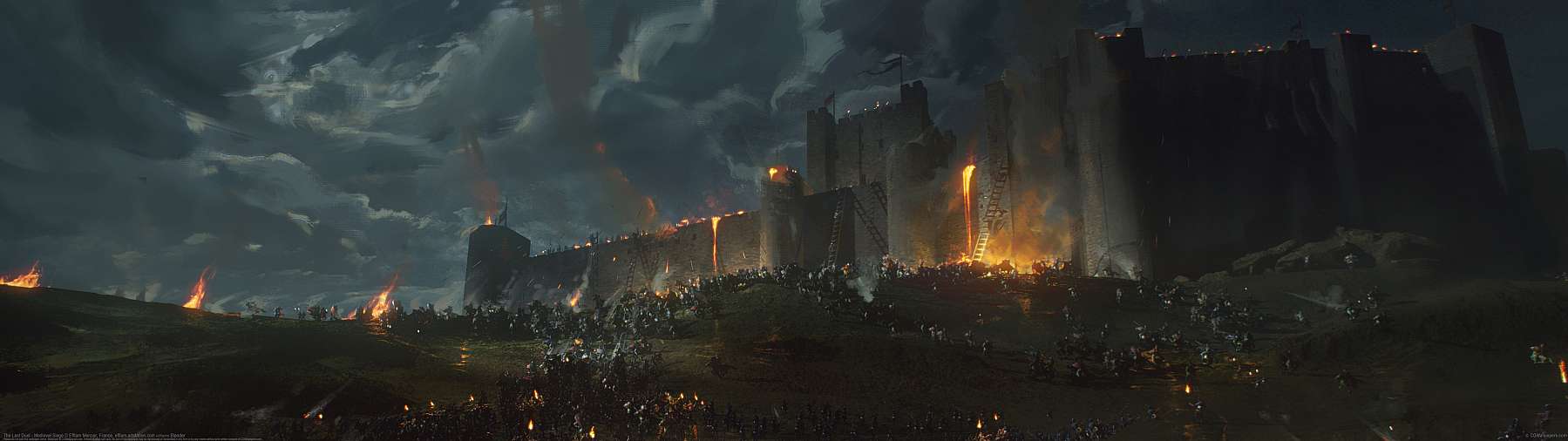 The Last Duel - Medieval Siege ultrawide wallpaper
