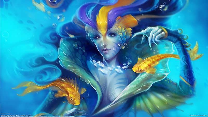 Mermaid wallpaper or background