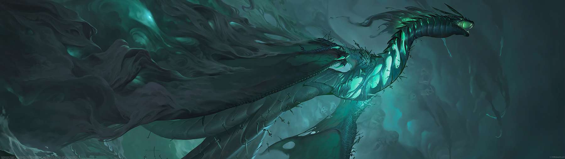 Camavoran Dragon - Legends of Runeterra ultrawide wallpaper