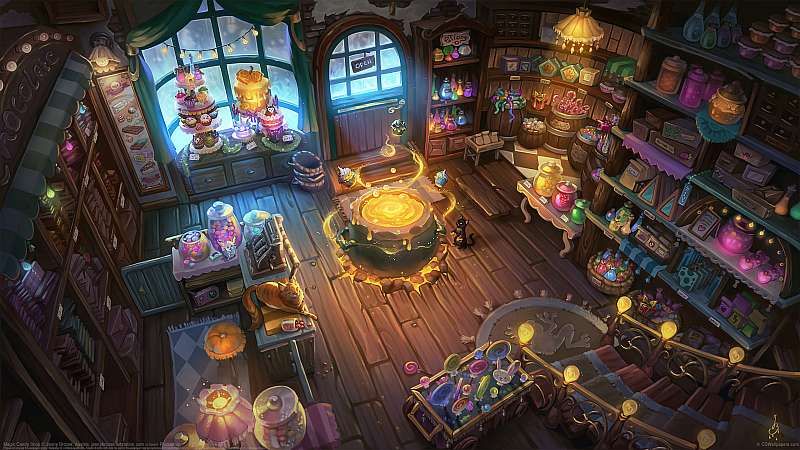 Magic Candy Shop wallpaper or background