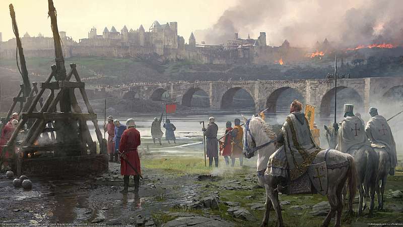 Carcassonne siege 1209 wallpaper or background