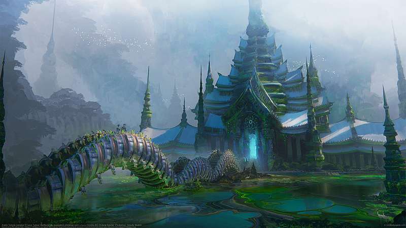 Arathi Temple complex wallpaper or background