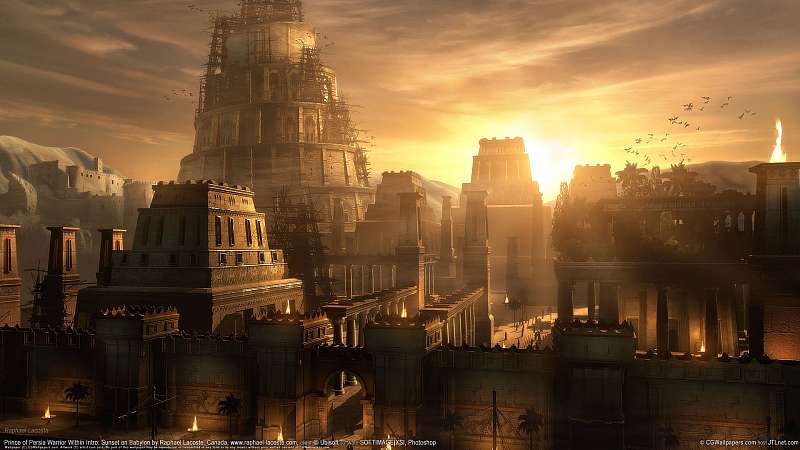 Prince of Persia Warrior Within Intro: Sunset on Babylon wallpaper or background