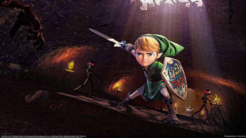 His Name is Link wallpaper or background