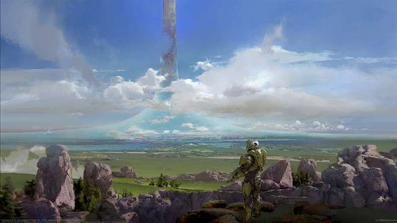 Concept Art for Halo Infinite wallpaper or background