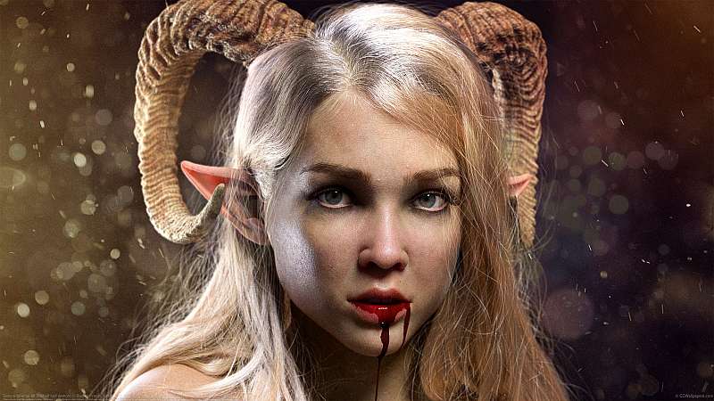 Sienna-Infernal elf (half elf half demon) wallpaper or background