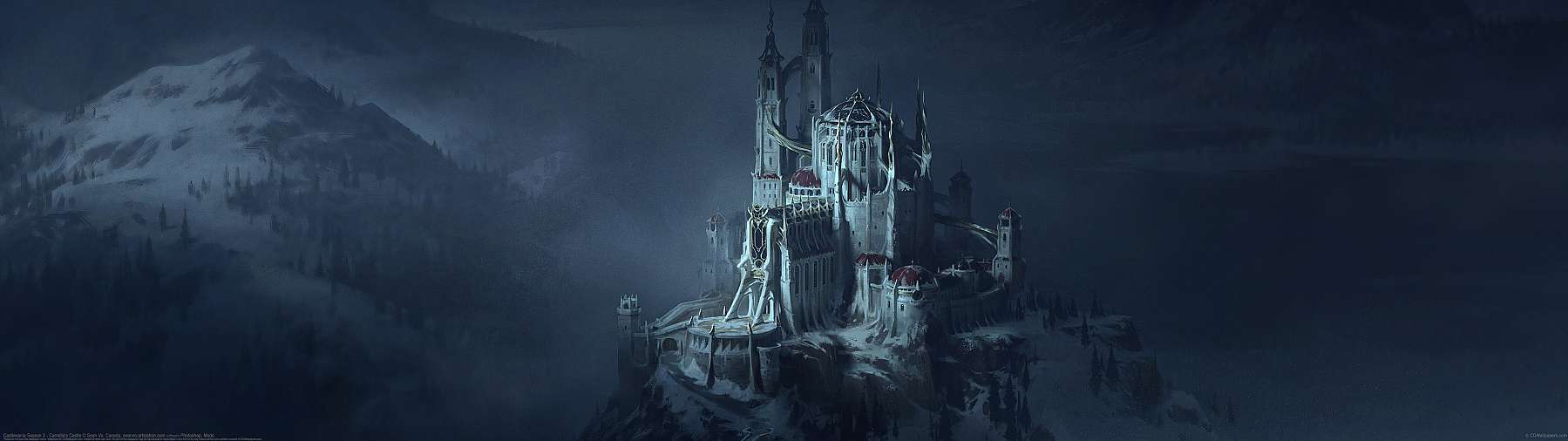 Castlevania Season 3 - Carmilla's Castle ultrawide wallpaper