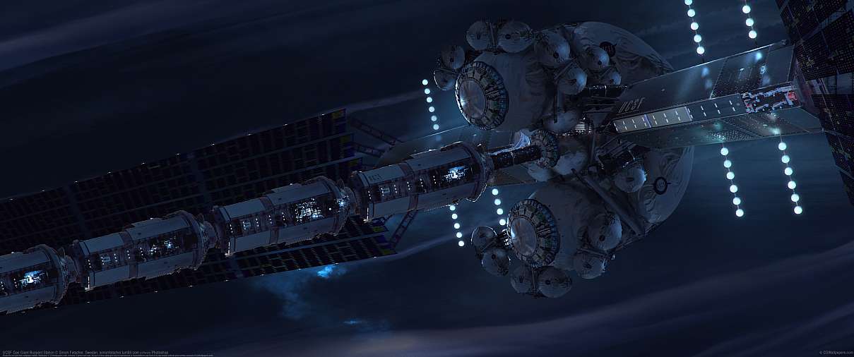 UCSF Gas Giant Buoyant Station ultrawide wallpaper
