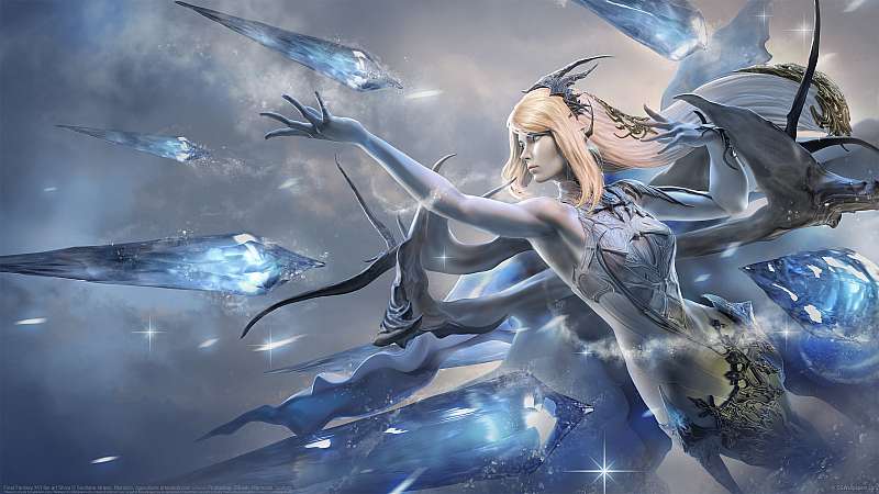 Final Fantasy XVI fan art Shiva wallpaper or background