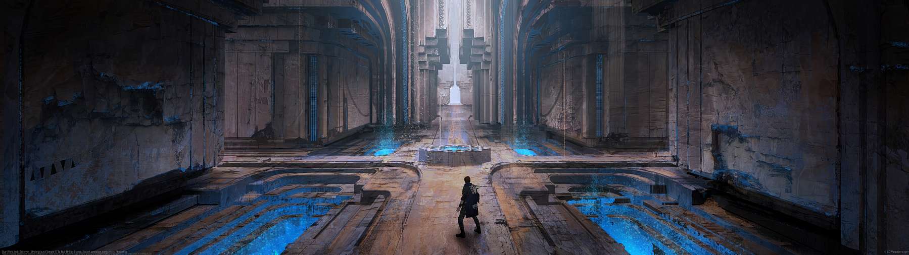 Star Wars Jedi: Survivor - Underground Temple ultrawide wallpaper