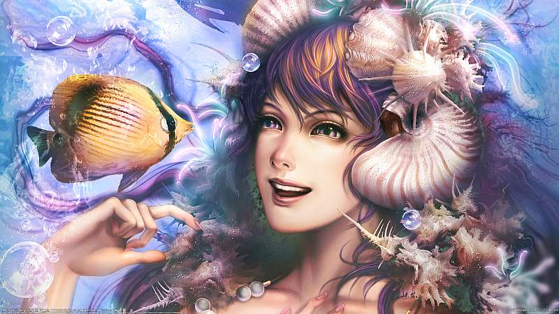 Mermaid wallpaper or background