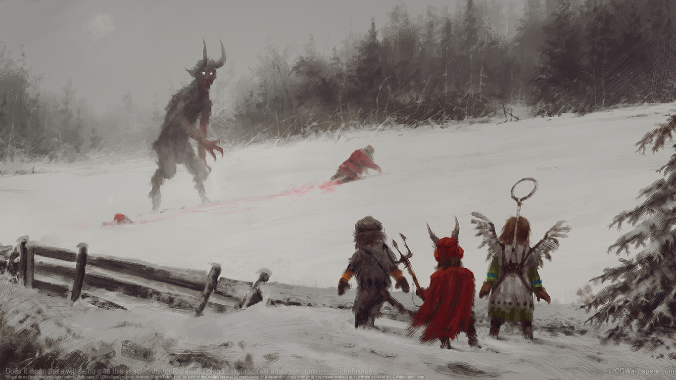 Christmas Wallpapers wallpaper 01 @ 1366x768