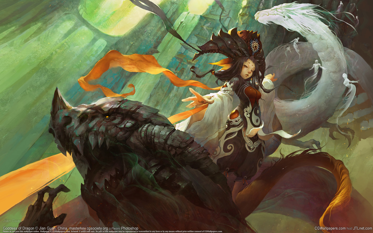 Jian Guan fondo de escritorio 01 @ 1440x900