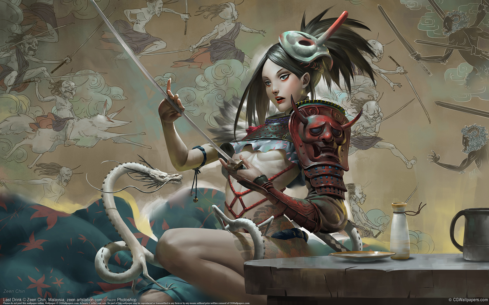 Zeen Chin wallpaper 02 @ 1680x1050