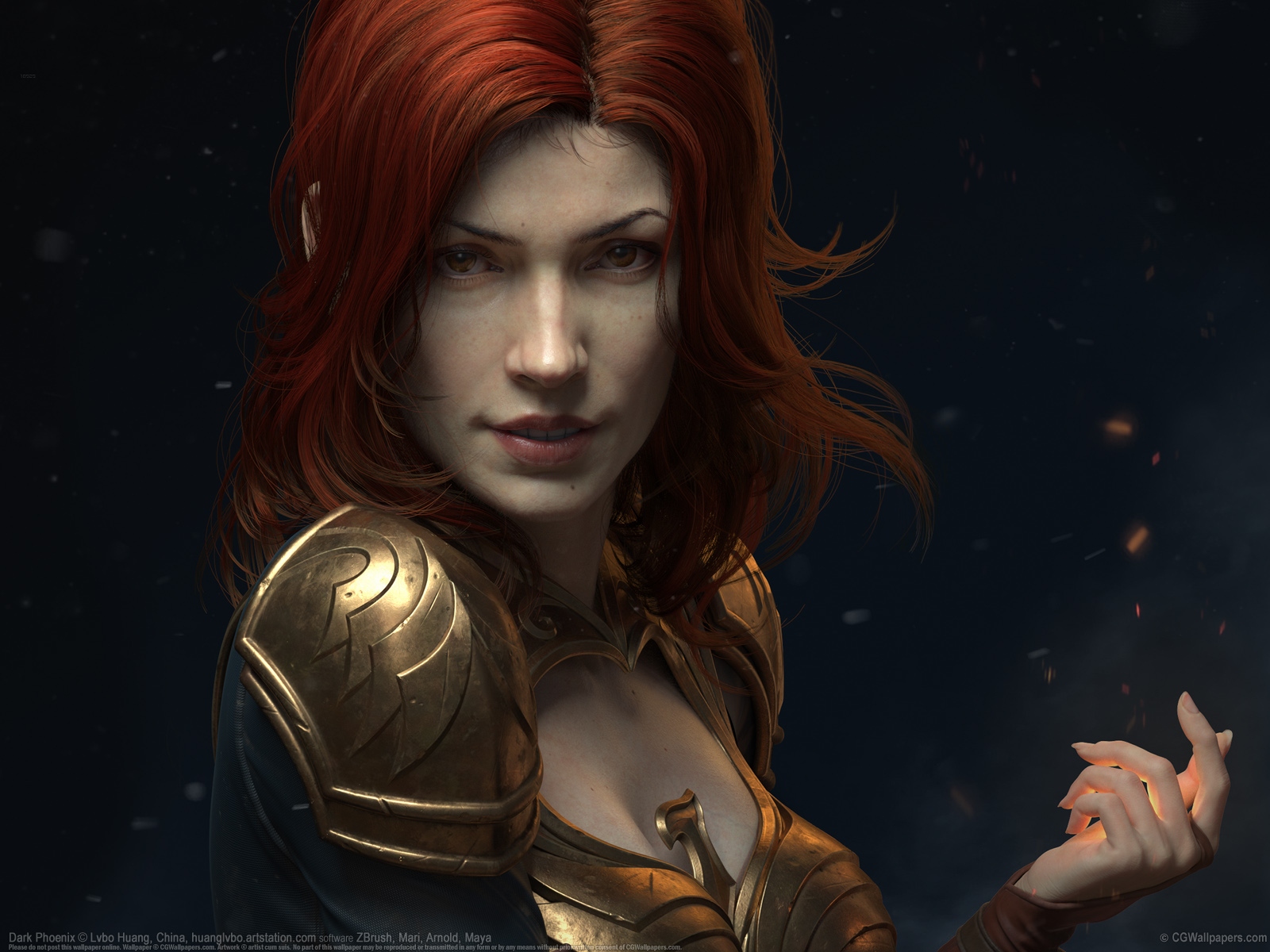 Lvbo Huang 1600 wallpaper or background 01